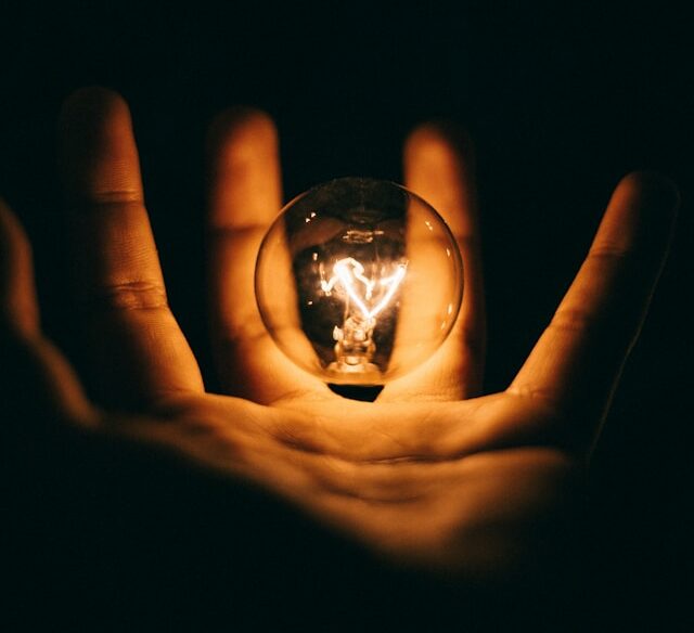 vector logo with geometric shape 